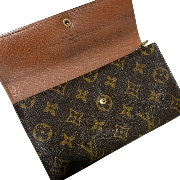 Louis Vuitton Monogram Sarah Portefeiulle Long Wallet Vintage - Picture 5 of 15